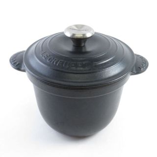 ルクルーゼ(LE CREUSET)のルクルーゼ ココットエブリィ 両手鍋 1点 ブラック系 18cm SC4997D(鍋/フライパン)