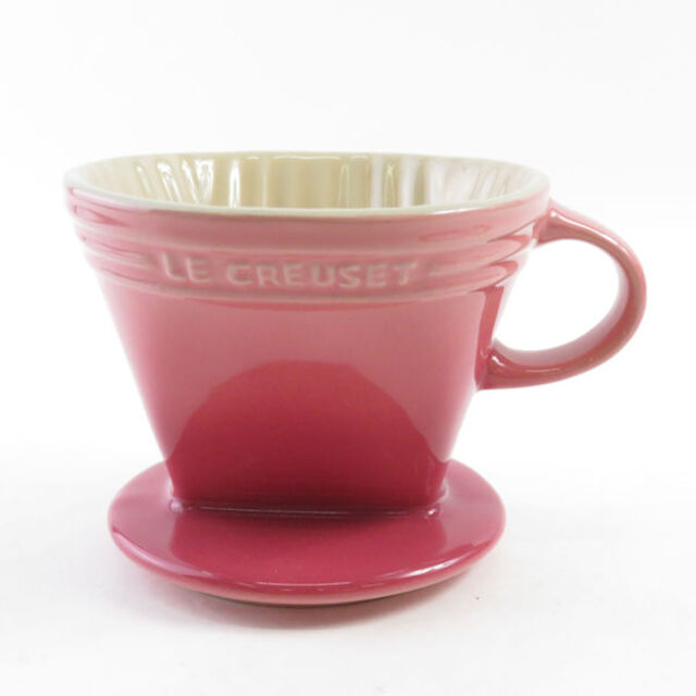 LE CREUSET(ルクルーゼ)のルクルーゼ コーヒードリッパー 1点 ピンク系 SC4999D インテリア/住まい/日用品のキッチン/食器(食器)の商品写真