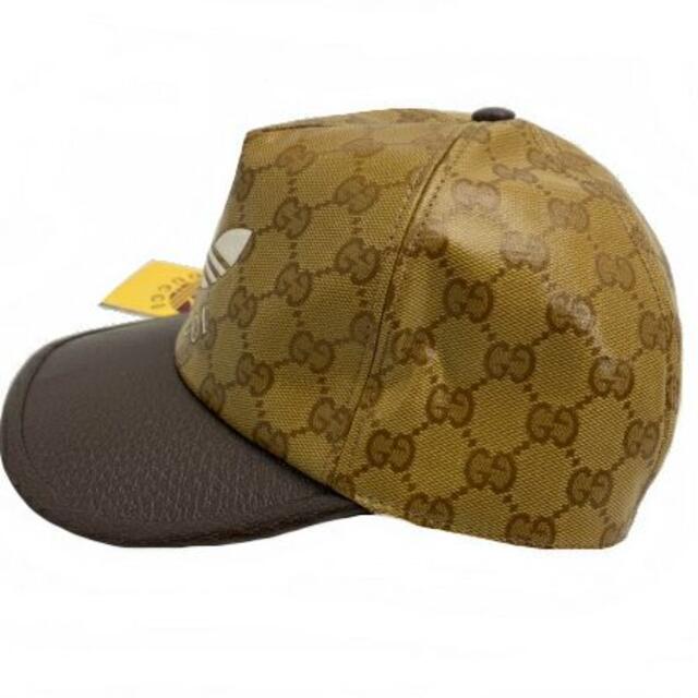 グッチ×アディダス GUCCI×adidas 帽子/ベースボールキャップ/GGク