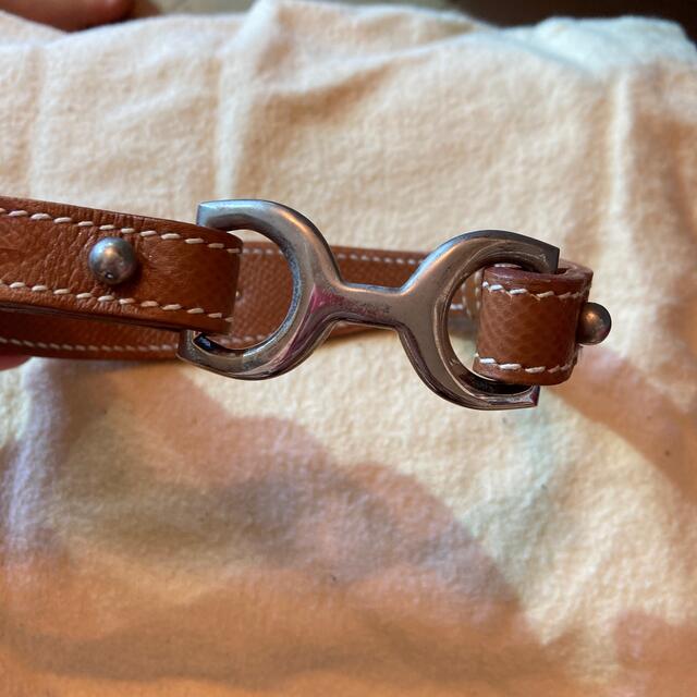 Hermes(エルメス)のHERMES エルメス ホースビット 小型犬用ドッグ 首輪 ブラウン【中古】 その他のペット用品(犬)の商品写真