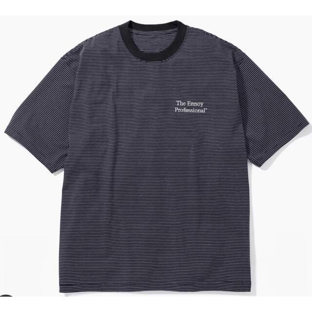 1LDK SELECT(ワンエルディーケーセレクト)のLサイズ ennoy S/S Border T-Shirt BLACK  メンズのトップス(Tシャツ/カットソー(半袖/袖なし))の商品写真