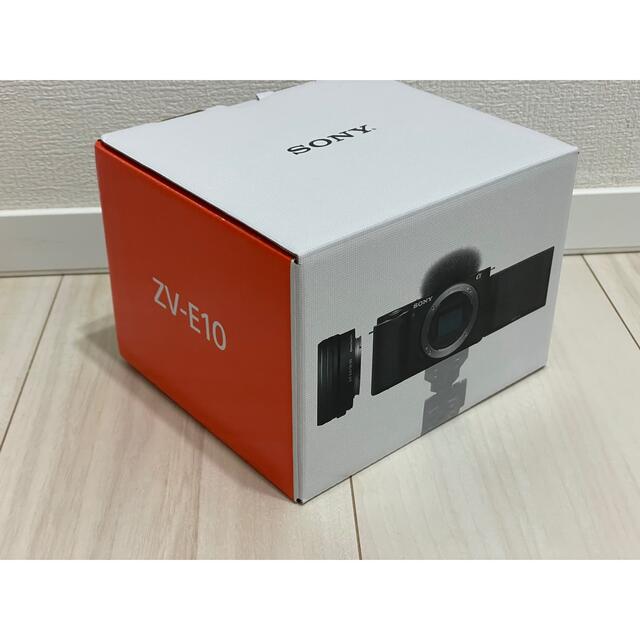 SONY(ソニー)の未使用　SONY VLOGCAM ZV-E10L パワーズームレンズキット スマホ/家電/カメラのカメラ(ミラーレス一眼)の商品写真