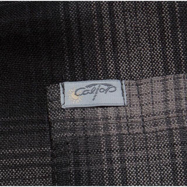 CALTOP(カルトップ)の新品 CALTOP キャルトップ 半袖チェックシャツ ブラックチャコール XL メンズのトップス(シャツ)の商品写真