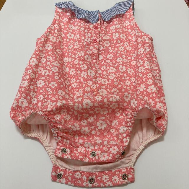 babyGAP(ベビーギャップ)のベビーギャップ ロンパース 12-18m 花柄 キッズ/ベビー/マタニティのベビー服(~85cm)(ロンパース)の商品写真