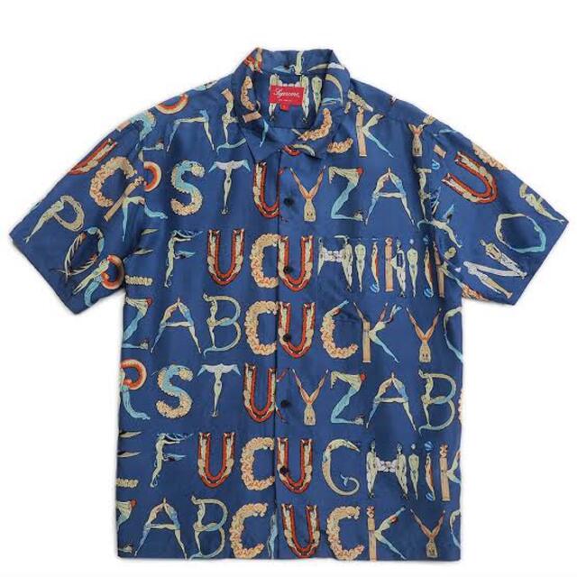 Supreme Alphabet Silk Shirt M - シャツ