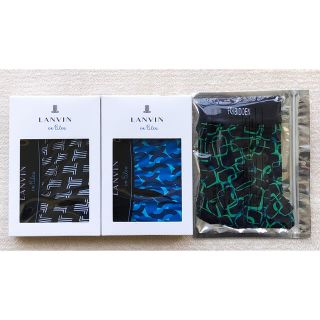 ランバンオンブルー(LANVIN en Bleu)のLANVIN en Bleu＆FORBIDDEN ボクサーパンツ Ｍ(ボクサーパンツ)