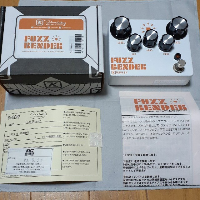 Keeley / FUZZ BENDER ハイブリッド3石ファズ 美品 楽器のギター(エフェクター)の商品写真