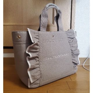 ジルバイジルスチュアート(JILL by JILLSTUART)のJILLbyJILLSTUART フリルキャンバストート(大)(トートバッグ)