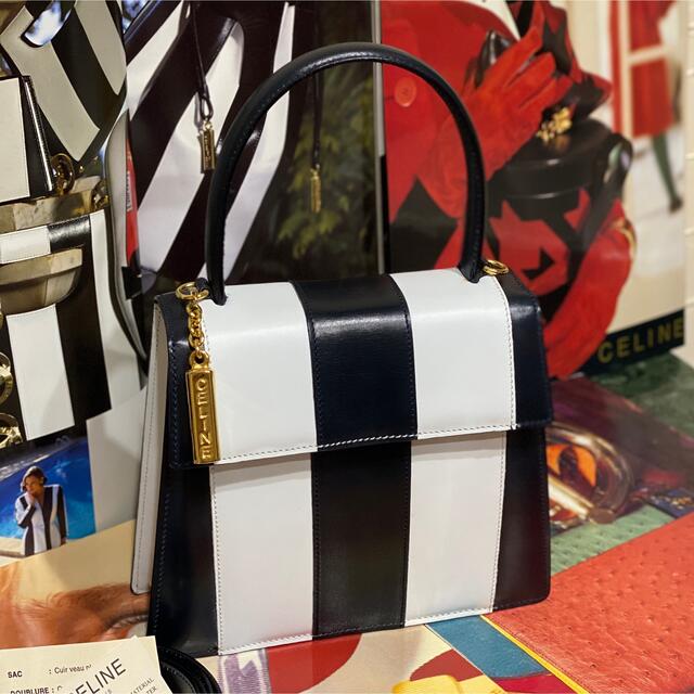 celine   激レア 超美品 希少モデル OLD CELINE 2WAY ショルダーバッグ