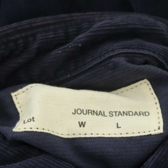 JOURNAL STANDARD(ジャーナルスタンダード)のジャーナルスタンダード シャツコールBZ 長袖 コーデュロイ L 紺 メンズのトップス(シャツ)の商品写真