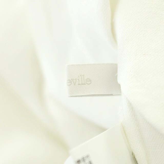 【allureville】アルアバイル　パンツ　S　ガウチョ　日本製　ホワイト