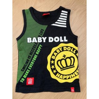 ベビードール(BABYDOLL)の☆BABY DOLL/ベビードール☆タンクトップ90ブラック☆(Tシャツ/カットソー)