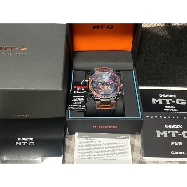 G-SHOCK(ジーショック)のMTG-B2000XMG-1AJR！レインボーマウンテン！限定！ メンズの時計(腕時計(アナログ))の商品写真