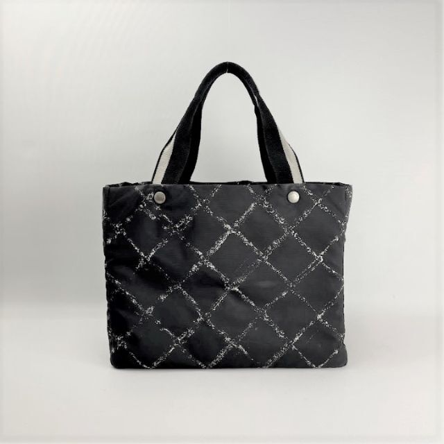 ■CHANEL シャネル ■旧トラベルライン ナイロントート シール有り 大容量