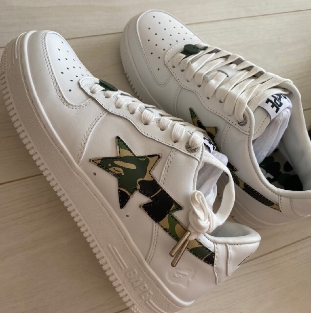 A BATHING APE(アベイシングエイプ)のBAPE STA™ ABC CAMO COLOR: GREEN 26,5cm メンズの靴/シューズ(スニーカー)の商品写真