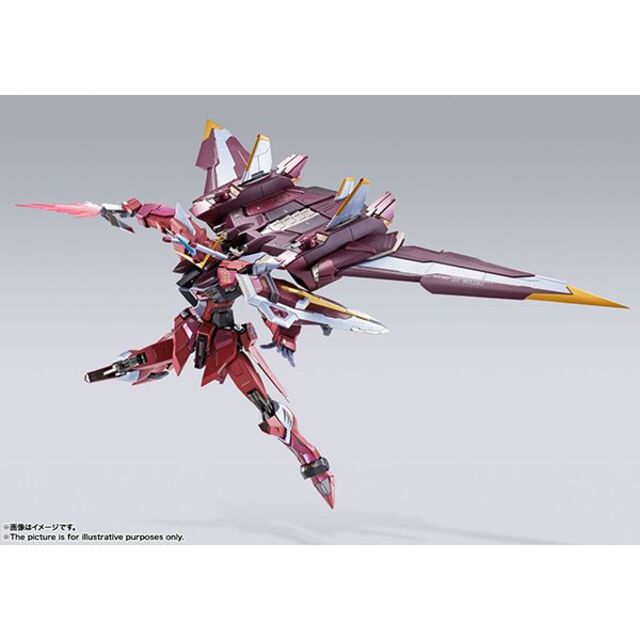 METAL BUILD ジャスティスガンダム 機動戦士ガンダムSEED シード全高約180mm材質