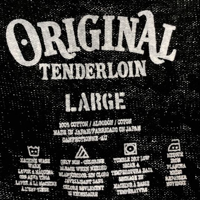 TENDERLOIN テンダーロイン Ｔシャツ TEE B.S D.I.Y.T ボルネオ スカル Tシャツ ブラック ブラック系 4