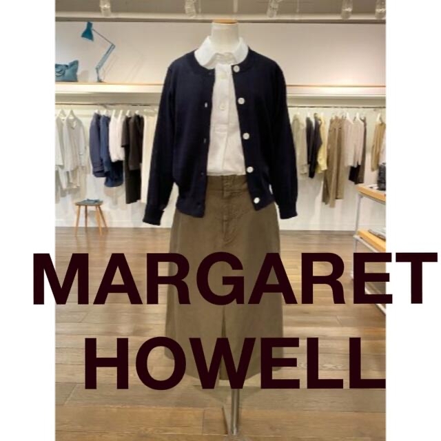 MARGARET HOWELL マーガレットハウエル　リネンコットンカーディガンのサムネイル