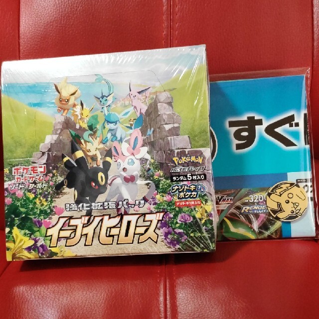 【新品：未開封：シュリンク付】ポケモンカード　イーブイヒーローズ　1BOX