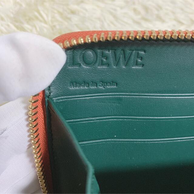 LOEWE(ロエベ)の超希少 LOEWE ロエベ 長財布 ラウンドジップ パウラズイビザ 限定カラー レディースのファッション小物(財布)の商品写真