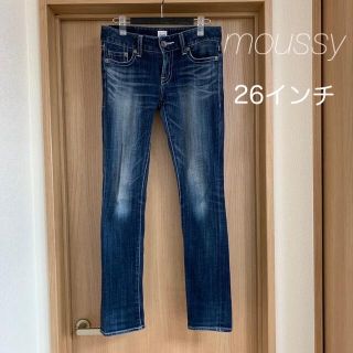 マウジー(moussy)のmoussy デニム　26インチ(デニム/ジーンズ)