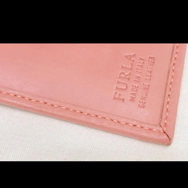 フルラ　伊製　ピンク　レザー　財布　18642908 7