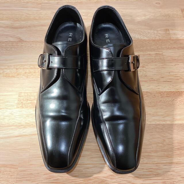 リーガルu3000REGAL ビジネスシューズ 革靴 25cm 黒 商品の状態