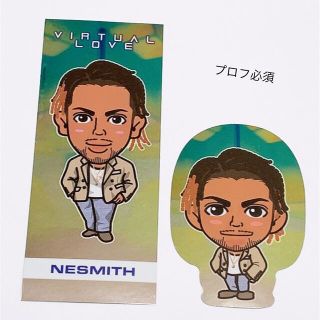 エグザイル(EXILE)のEXILE NESMITH VIRTUAL LOVE ステッカー(その他)