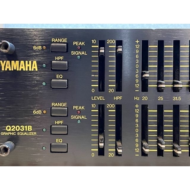 ヤマハ　YAMAHA　31バンド　2ch　グラフィックイコライザー　Q2031B