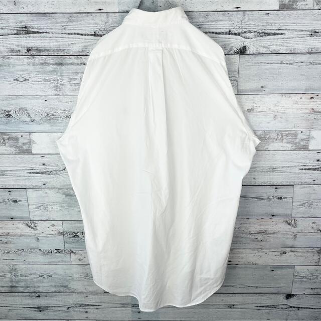 【希少‼︎】ラルフローレン 刺繍 90s 長袖 BDシャツ ホワイト 美品