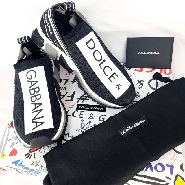 DOLCE&GABBANA - 【美品】ドルチェ&ガッバーナ DOLCE&GABBANA ロゴ