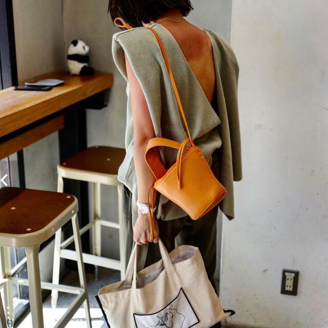 Drawer(ドゥロワー)のジプソファア ayakobag Pottery Bag/ORANGE レディースのバッグ(ショルダーバッグ)の商品写真