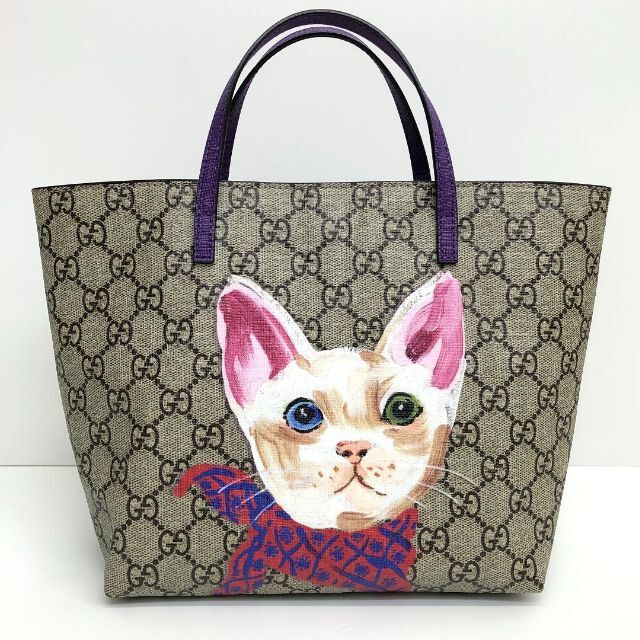 GUCCI チルドレンズ GGスプリーム キャット トート | dsmont.com