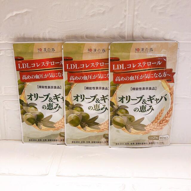 和漢の森 オリーブ&ギャバの恵み 60粒 3袋 | www.jfostericecream.com