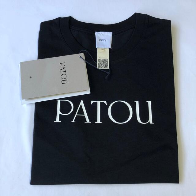 新品未着用 黒XS PATOU オーガニックコットン パトゥロゴTシャツ