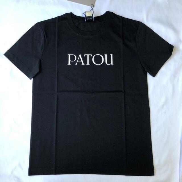 新品未着用 黒S PATOU オーガニックコットン パトゥロゴTシャツ 2