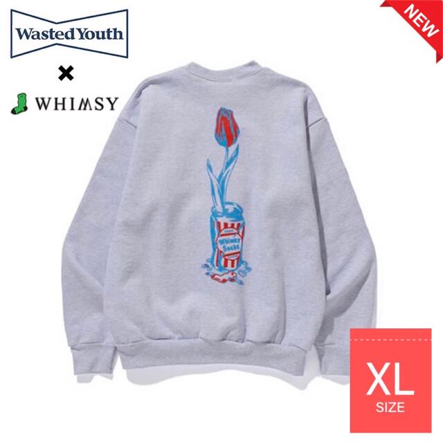 トップスWHIMSY X WASTED YOUTH CREWNECK XLサイズ