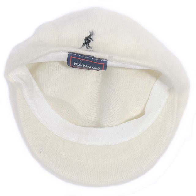 KANGOL(カンゴール)のカンゴール COTTON TWILL ハンチングキャップ ホワイト メンズの帽子(ハンチング/ベレー帽)の商品写真