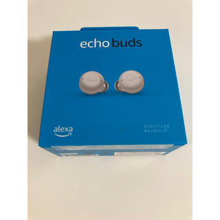 エコー(ECHO)の【新品未開封】Echo Buds ワイヤレスイヤホン ホワイト【最新世代】(ヘッドフォン/イヤフォン)