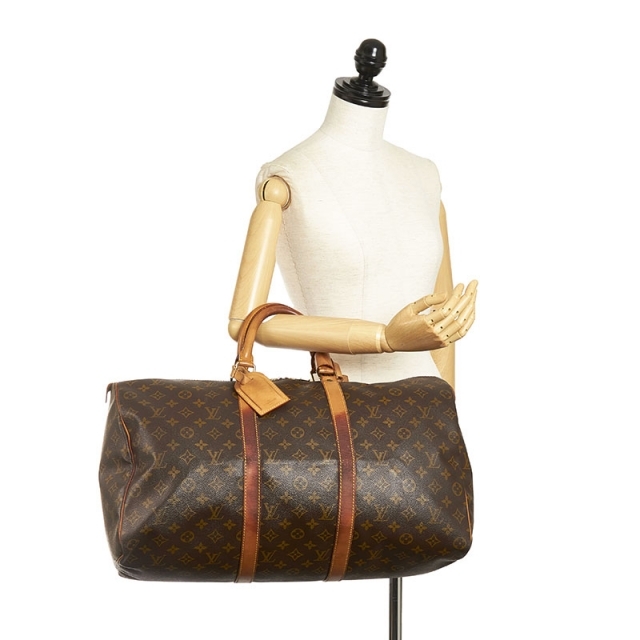 LOUIS VUITTON(ルイヴィトン)のルイ ヴィトン モノグラム キーポル 50 ボストンバッグ トラベルバッグ 旅行用バッグ M41426 PVC レディース LOUIS VUITTON 【1-0066782】 レディースのバッグ(ボストンバッグ)の商品写真