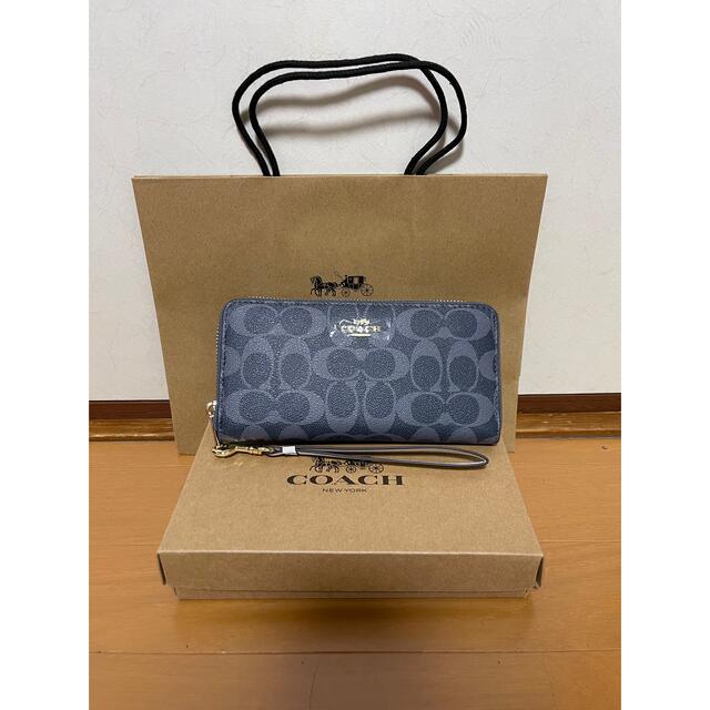 COACH(コーチ)のCOACH 長財布　C4452 デニムマルチ　シグネチャー　アウトレット品 メンズのファッション小物(長財布)の商品写真