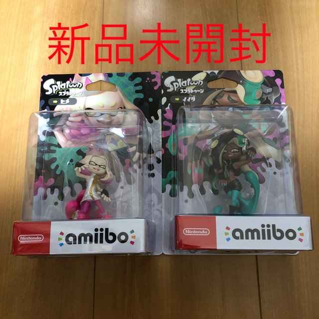 アミーボ  amiibo スプラトゥーン　テンタクルズ　ヒメ　イイダ　セット