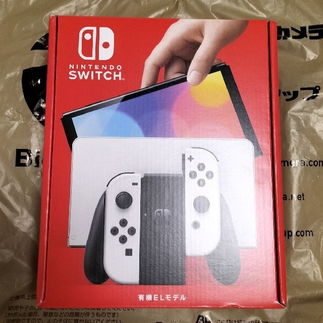 エンタメ/ホビー新品・未開封 Switch本体 有機ELモデル