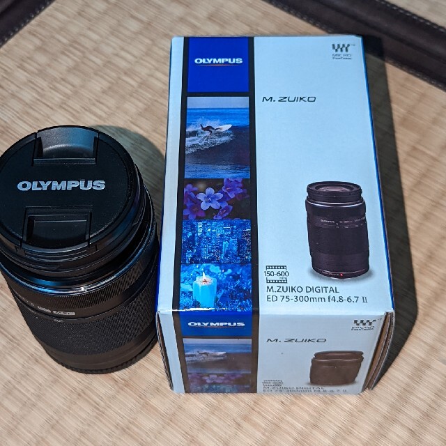 OLYMPUS(オリンパス)のOLYMPUS M.ZUIKO DIGITAL 75-300mm II型 スマホ/家電/カメラのカメラ(レンズ(ズーム))の商品写真