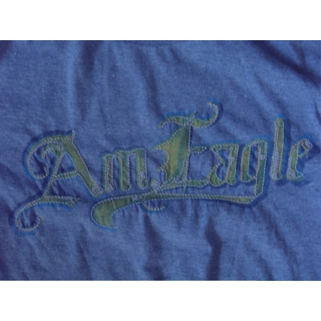 American Eagle(アメリカンイーグル)のAmerican Eagle アメリカン イーグル ロゴ Tシャツ M Used メンズのトップス(Tシャツ/カットソー(半袖/袖なし))の商品写真