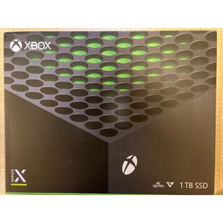 マイクロソフト(Microsoft)の新品未開封品　Xbox Series X マイクロソフト(家庭用ゲーム機本体)