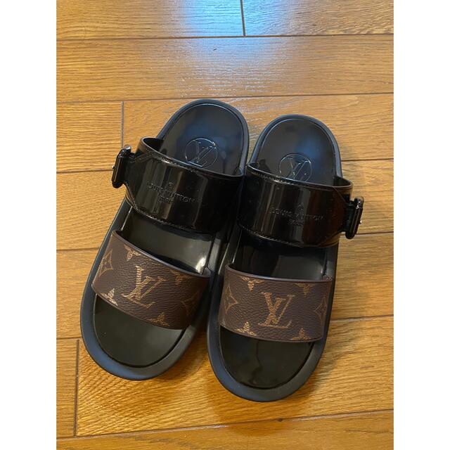 LOUIS VUITTON - ルイヴィトン サンダル ミュール ラバーサンダルの