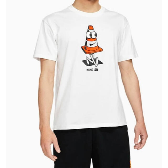 NIKE - NIKE SB ナイキ Tシャツ カラーコーン 白 ホワイト L NIKE - NIKE SB ナイキ Tシャツ カラーコーン 白 ホワイト L