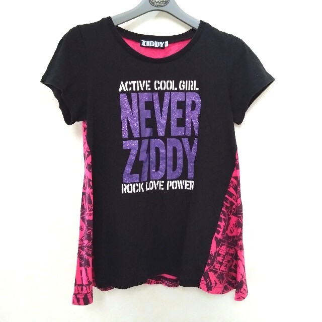 ZIDDY(ジディー)の美品！【ZIDDY】ジディ/BeBe べべ ★ ダンス Ｔシャツ トップス キッズ/ベビー/マタニティのキッズ服女の子用(90cm~)(Tシャツ/カットソー)の商品写真