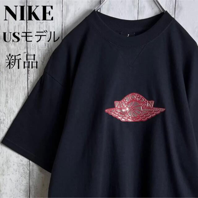 NIKE(ナイキ)の【新品】【USモデル】【両面デザイン】ナイキ ジョーダン Tシャツ USM 黒 メンズのトップス(Tシャツ/カットソー(半袖/袖なし))の商品写真